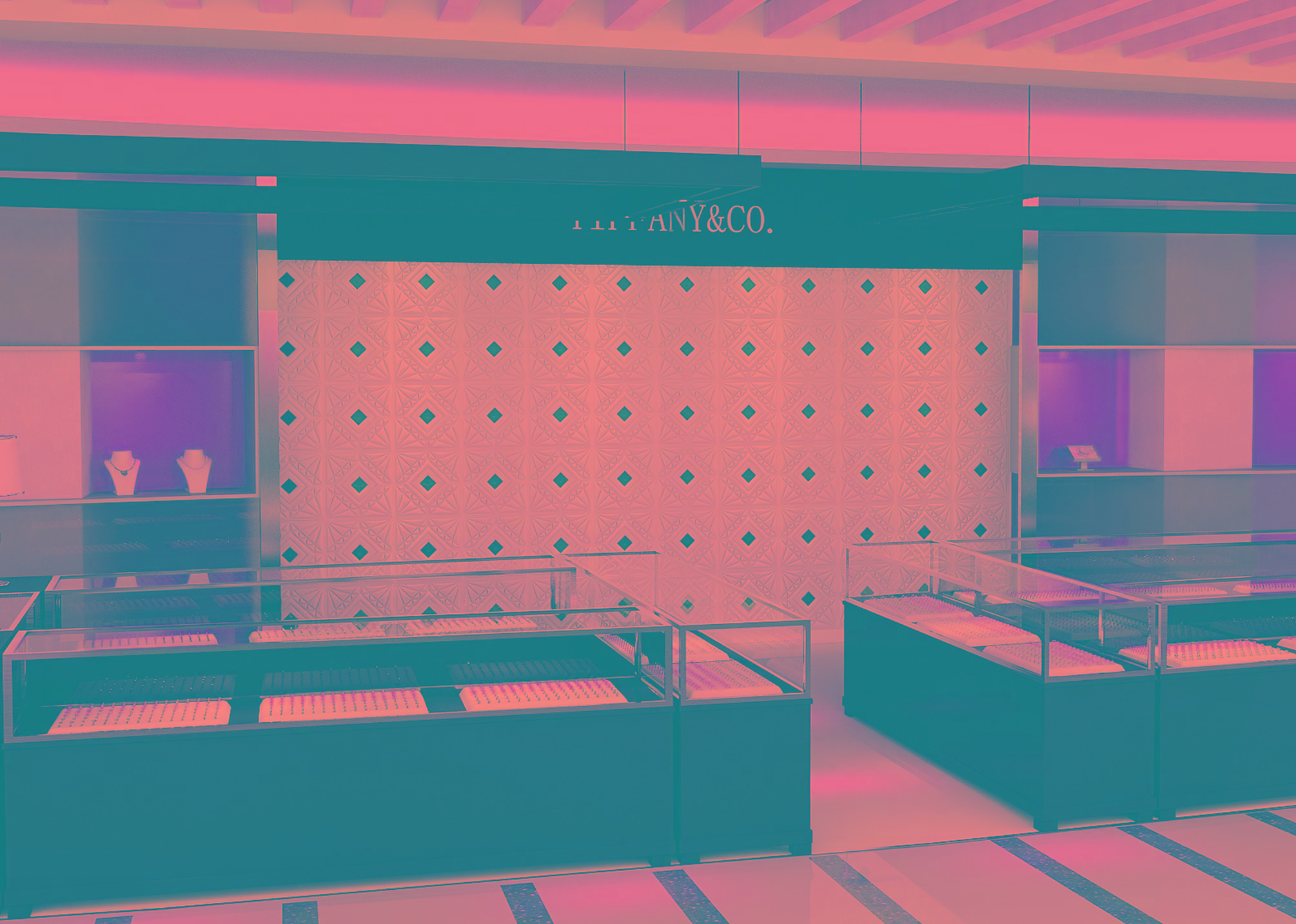 3D-панели в магазинах